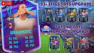 IBRAHIMOVIC EOAE ?! TOTS UPGRADE & 93+ EFIGS TOTS UPGRADE | FIFA 23 ROMANIA