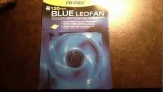 Antec 120mm blue LED fan review