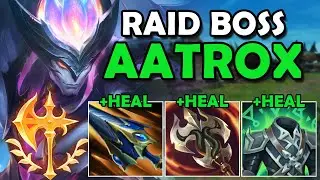 This Max Healing&nbsp;Aatrox&nbsp;NEVER Dies! | Aatrox&nbsp;Top Gameplay (S14)