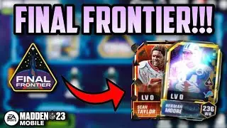 FINAL FRONTIER PROMO SNEAK PEEKS!!! LAST PROMO OF THE SEASON! MAX SEAN TAYLOR! - Madden Mobile 23