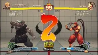 OS Nouryu (Gouken) VS MC SoundBoy (Ibuki) - SSF4 AE 2012 720HD