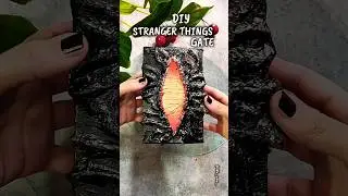 DIY Stranger things Gate Room Decor &diams;️ #strangerthings #shorts