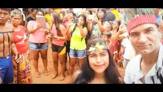 Em Tocantina aldeia dos índios ao vivo José Gomes nunca é tarde para recomeçar amo todos vocês índio