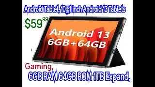 Powerful Android 13 Tablet, 10.1 Inch Review &ndash; 6GB RAM & 1TB Expand! | The Product Review