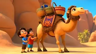 The Clever Camel 🐫 | Kids Song | Baby Nursery rhymes and kids Poem 🫠 #viralvideo