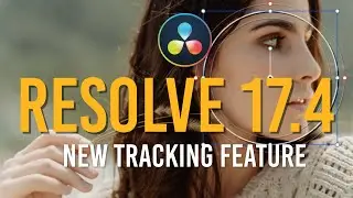 Brand New Davinci Resolve Tracking Feature!