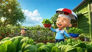 Upin & Ipin - Berdagang Sayuran (Full Episode) [2K]
