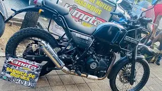 Sonido de ROYAL ENFIELD con mofle de KIMOTO SUPERBIKE