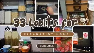 30- Three Minutes Habits For Well-organised & Clean Home 🏡 30 -Zero Cost Habits For A Wise Housewife