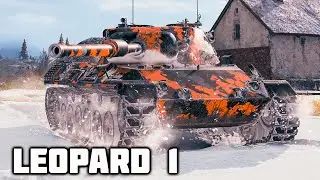 Leopard 1 WoT &ndash; 6 Kills, 10,8K Damage