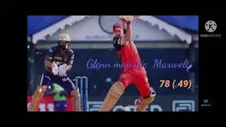 Glenn majestic Maxwell 78 (49) excellent innings 👍