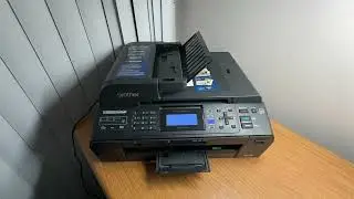 Brother MFC-5895CW A3 printer WIFI With Ink Set . Tested Low Page Count
