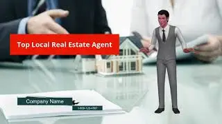 Real Estate Agent Animation Video Ex