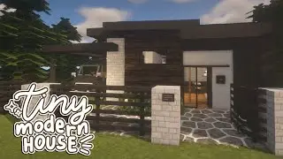 🌱How to build a Tiny Modern House with Cocricot Mod 🌼 Tutorial#2