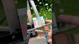 Spray Varnishing My That&rsquo;s Art?: 2024 + 2025 Artist Trading Card That Is Available for Trade! No.33
