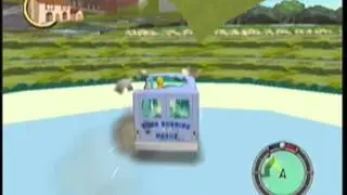 Simpsons Hit & Run Glitch - Escape World Area / Skybox