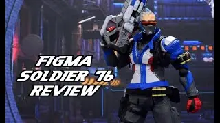 Figma Overwatch Soldier 76 Figure Review