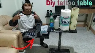Diy tattoo table / paano gumawa ng tattoo table