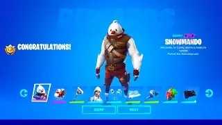 How to get FREE Snowmando Skin in Fortnite! Complete All 9 Operation Snowdown Quest