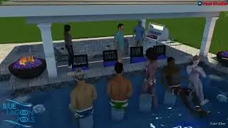 Pool, Cave  Swim-up bar and sunshelf