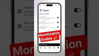 Youtube Monetization Enable Kaise Kare 2026 | #shortsfeed #monetization