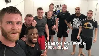 Rules session before Swedish Nationals adcc tournament