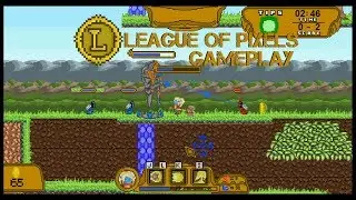 League Of Pixels - Gameplay (2D MOBA)