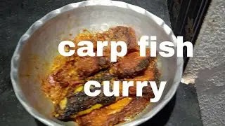carp fish curry | FAMILY VLOGING & COOKING |