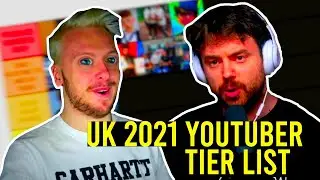 Worst and Best UK Youtubers Tier List from 2021 | Feat. Jaackmate and Laurence McKenna