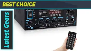 Immersive Audio Experience: Sunbuck AS-35BU Stereo Amplifier Review