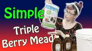 SIMPLE Triple Berry Mead