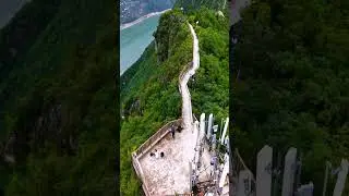 MOST AMAZING MOUNTAINOUS TOURISM PLACE || Three Gorges Dragon Ridge Wushan Mountain #hiking #travel