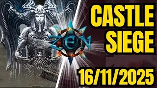 Castle Siege 16/11/2025 | ZenMU Season 2 Full HD