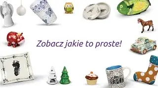 Dekoramika - malowanie ceramiki (zobacz jakie to proste!)