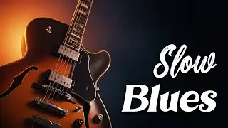🎸 Night Blues - Exquisite Slow Blues Setting the Mood with Grace | Slow Blues Room