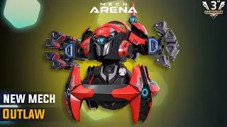 New Mech Outlaw - Đ&acirc;y l&agrave; kẻ x&oacute;a ng&ocirc;i Guardian? Mech Arena