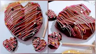 Breakable Heart cake/  Breakable heart chocolate/Trending Smashable heart