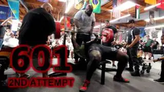 THE UNDEFEATED 600 LBS BEAST | METROFLEX LB BENCH ONLY MEET | 600 SAFE FOR NOW