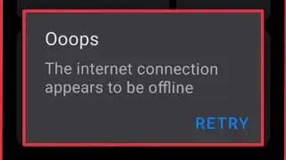 Reface App || How To Fix Ooops The Internet Connection appears to be offline problem solve in Reface