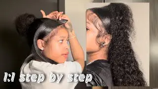 vlogmas: attempting viral claw hairstyle on natural hair😍
