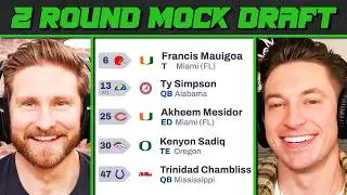 2-ROUND POST SENIOR BOWL MOCK DRAFT