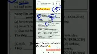 ldc previous year question | most important english tricks | tense questions practice | correct verb