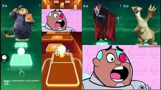 TilesHop Zootopia VS Teen Titans Go VS Hotel Transylvania VS Ice Age