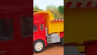 Part 2, Engineering vehicle toys Children's toy car video Fun engineering vehicle fleet