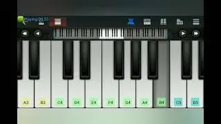 tu pyar ka Sagar hai| तू प्यार का सागर है on keyboard। piano।tutorial with hindi saragam notes।