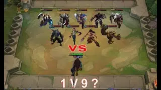 Unbelievable 1 v 9 TFT | TFT Funny Moments | Đấu Trường Ch&acirc;n L&yacute;