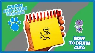 Jon Kim Blue's Clues Drawing - How To Draw Cleo