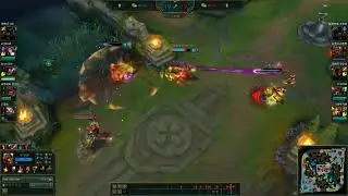 LoL League of legend Xayah Rakan couple penta kill 라칸 듀오 팬타킬 아닌 쿼드라킬 Mad movie
