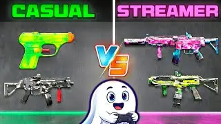 Prob&eacute; las CLASES de CASUAL Vs STREAMER en Warzone