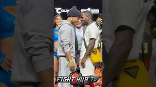 Floyd Schofield TENSE FACE OFF vs Tevin Farmer days before the fight at presser!